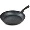 Bklyn Steel Co. 12in MILKY WAY Aluminum Forged Silicone Handle Frypan - Black 30238 - alternate 2